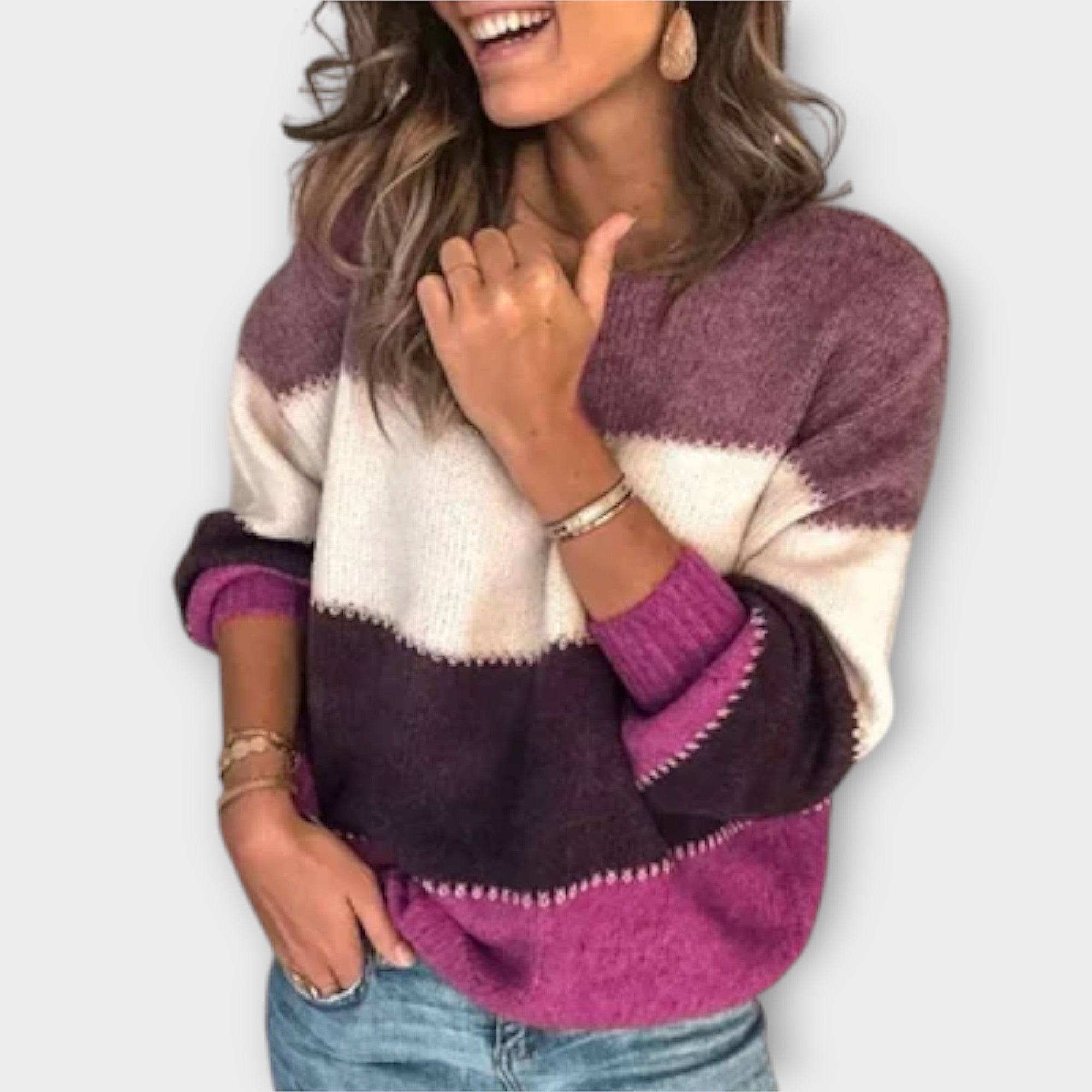 Elisa - Priložen i udoban pulover