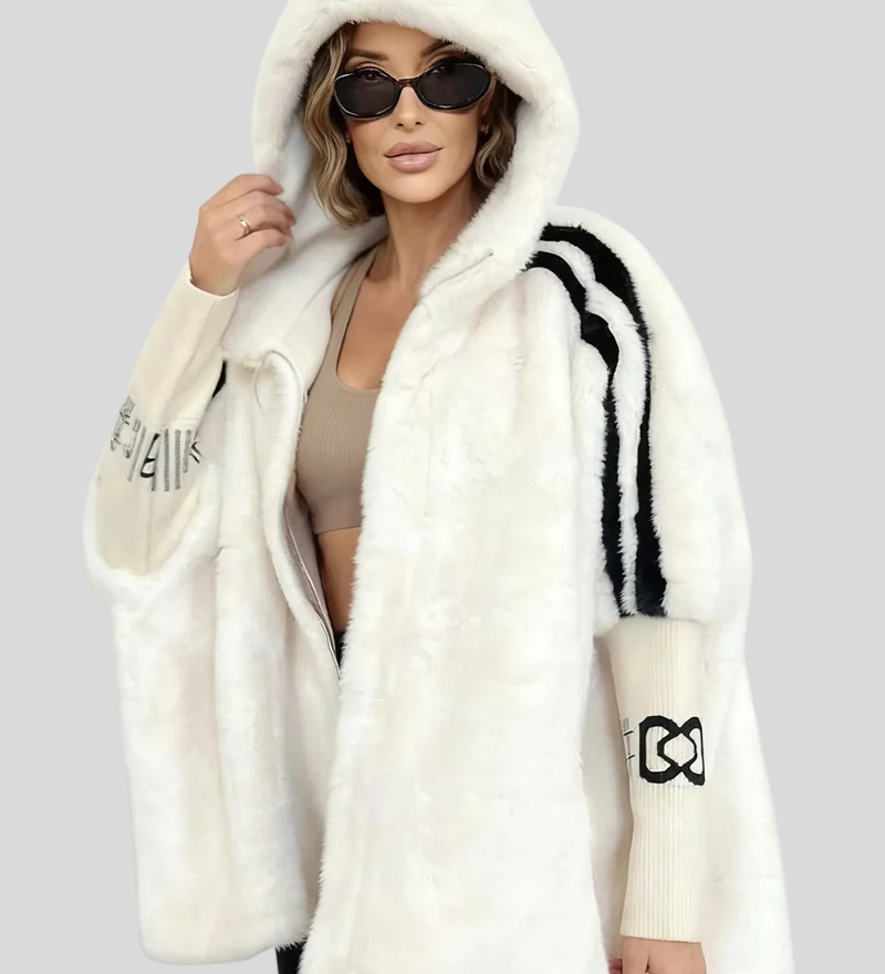 Beatrix – Elegantni Zimski Kaput s Krznom