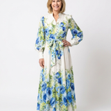 Harper | Button Front Floral Maxi