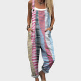 Nika - Ležeran cvjetni kombinezon za svaki dan