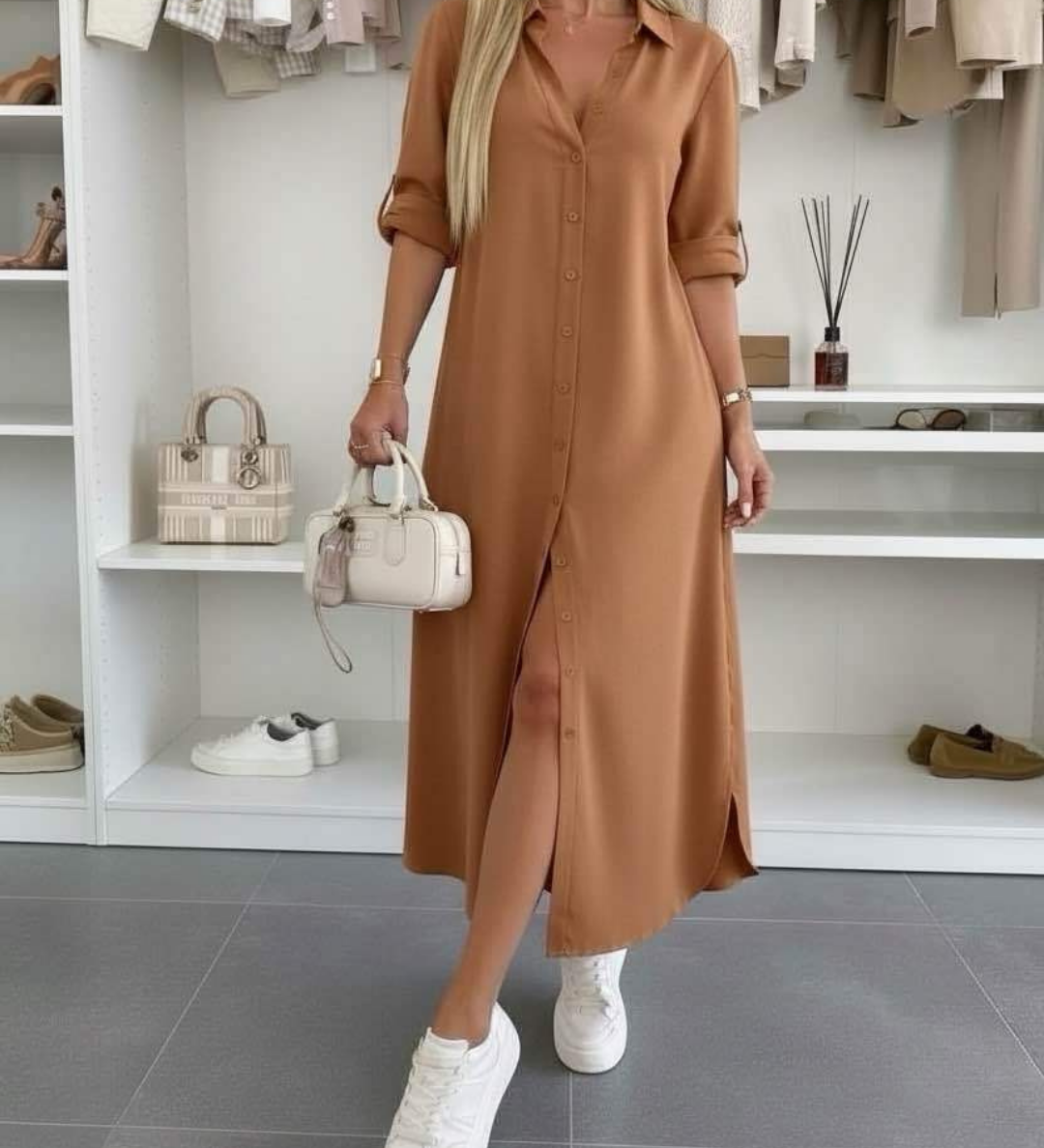 Aurora - Vestido Camisa Oversized