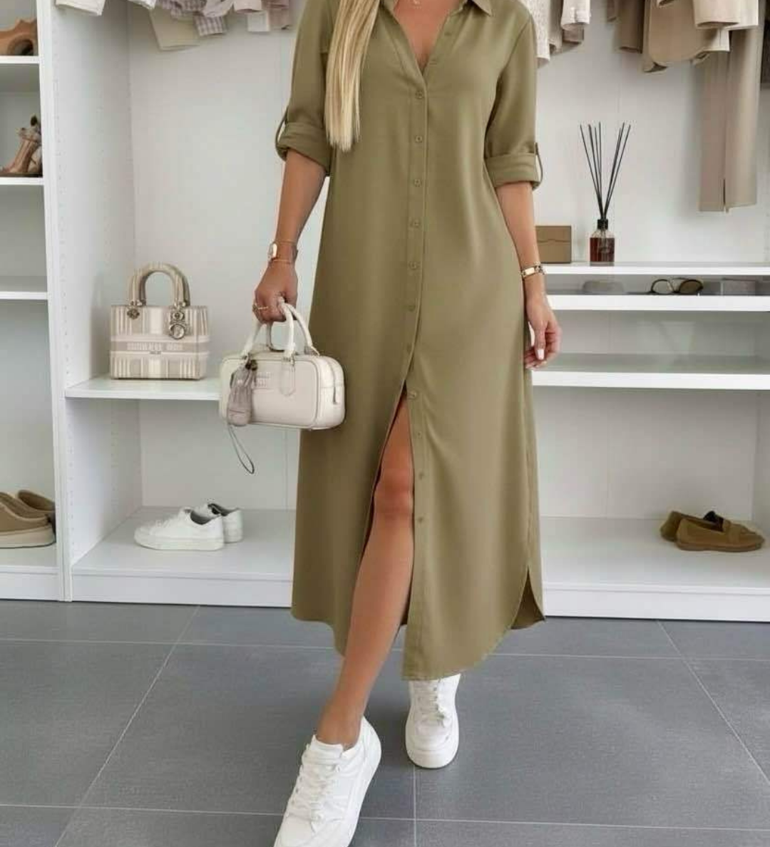 Aurora - Vestido Camisa Oversized