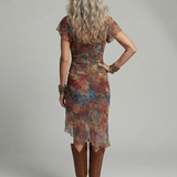 Aeris | Quiet Halter Midi Dress