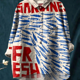 Izabela | Ženski vintage casual s tiskom ribe
