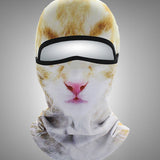 Animal Balaclava Windproof Outdoor Sports Party Cat Ski Mask
