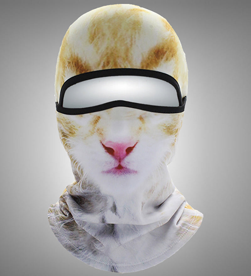 Animal Balaclava Windproof Outdoor Sports Party Cat Ski Mask