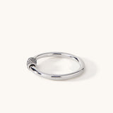 Barrel Ring with Sliding Charm