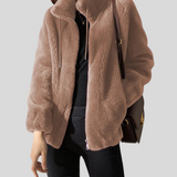 Marry - Mekana Flis Jakna s Visokom Ogradom