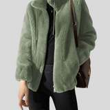 Marry - Mekana Flis Jakna s Visokom Ogradom