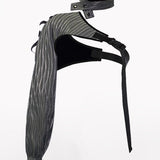 Cyberpunk Rave Clothing Luminous One Shoulder Sleeve Top