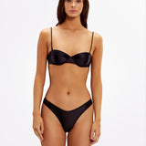 VITORIA Nero Gloss - Brazilian Bikini Bottoms