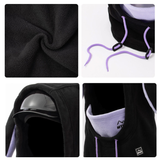Ski Wear Fleece-Lined Bunny Ear Unisex Balaclava Hood