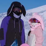 Ski Wear Fleece-Lined Bunny Ear Unisex Balaclava Hood