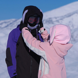 Ski Wear Fleece-Lined Bunny Ear Unisex Balaclava Hood