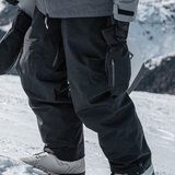 Ski Wear Fleece-lined Waterproof Snow Pants -Unisex