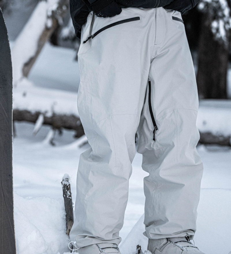Ski Wear Fleece-lined Waterproof Snow Pants -Unisex