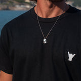 Gold Coast Dog Tag Necklace