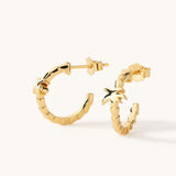 Hermosa Hoop Earrings
