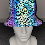 Hip Hop Rainbow Reflective Bucket Hat