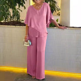 Gloria - komplet comodo s gambe larghe
