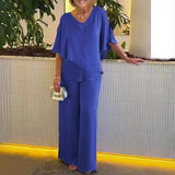 Gloria - komplet comodo s gambe larghe