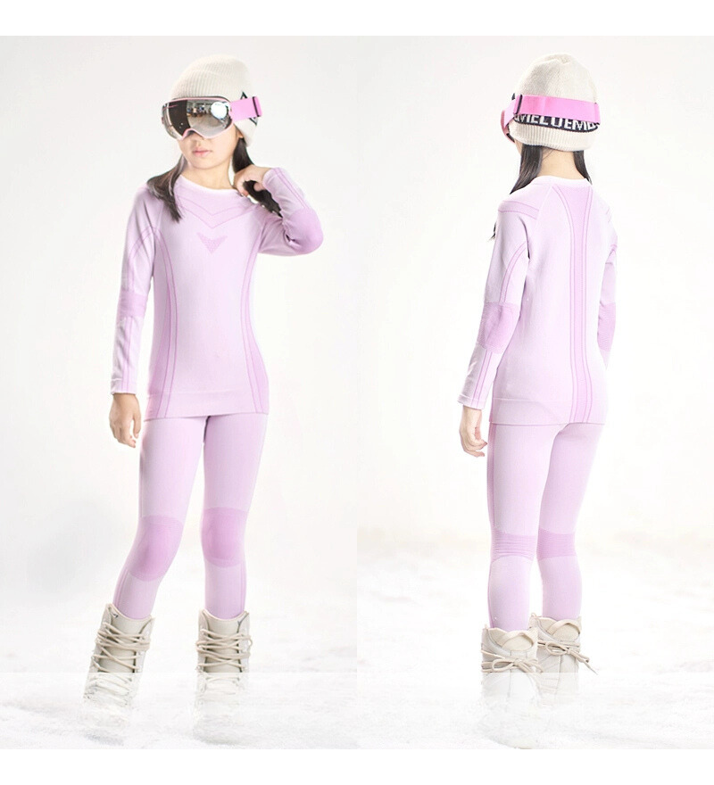 Outdoor Kids Ski Quick-Qry Breathable High Stretch Thermal Base Layer