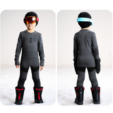 Outdoor Kids Ski Quick-Qry Breathable High Stretch Thermal Base Layer