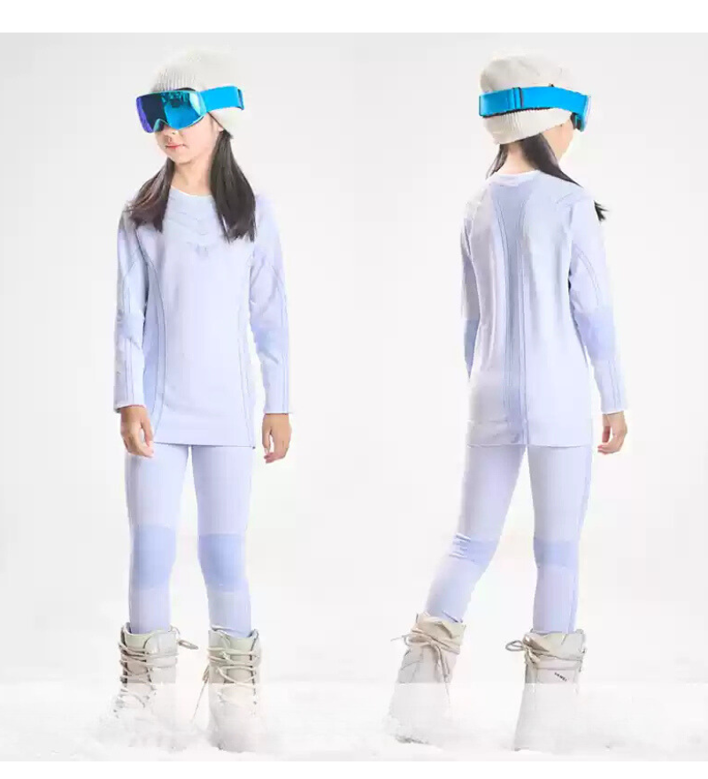 Outdoor Kids Ski Quick-Qry Breathable High Stretch Thermal Base Layer