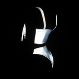 Reflective Rave Clothing Shiny Bikini Set