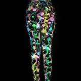 Reflective Rave Clothing Colorful Tank Leggings (Sold Separately)