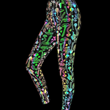 Reflective Rave Clothing Colorful Tank Leggings (Sold Separately)