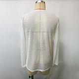Men Shirt Long Sleeve V-neck Solid Color Casual Loose Spring Summer Pullover Tops Men's T-shirt Long Sleeved
