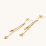 Sayulita Chain Link Drop Earrings