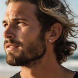 Padang Padang Wave Stud Earrings