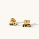 Surf Stud Earrings