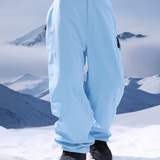 Ski Wear 3L Thick Baggy Snow Pants -Unisex