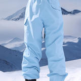 Ski Wear 3L Thick Baggy Snow Pants -Unisex