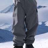 Ski Wear 3L Thick Baggy Snow Pants -Unisex