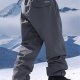 Ski Wear 3L Thick Baggy Snow Pants -Unisex