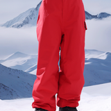 Ski Wear 3L Thick Baggy Snow Pants -Unisex