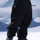 Ski Wear 3L Thick Baggy Snow Pants -Unisex