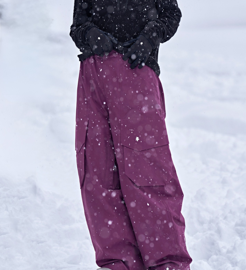 Ski Wear 3L Warm Waterproof Ski Jacket Cargo Pants Suit -Unisex (Single Unit Available)