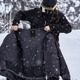 Ski Wear 3L Warm Waterproof Ski Jacket Cargo Pants Suit -Unisex (Single Unit Available)