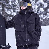 Ski Wear 3L Warm Waterproof Ski Jacket Cargo Pants Suit -Unisex (Single Unit Available)