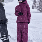 Ski Wear 3L Warm Waterproof Ski Jacket Cargo Pants Suit -Unisex (Single Unit Available)