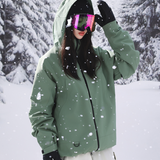 Ski Wear Breathable Waterproof 3L Snow Jacket - Women's