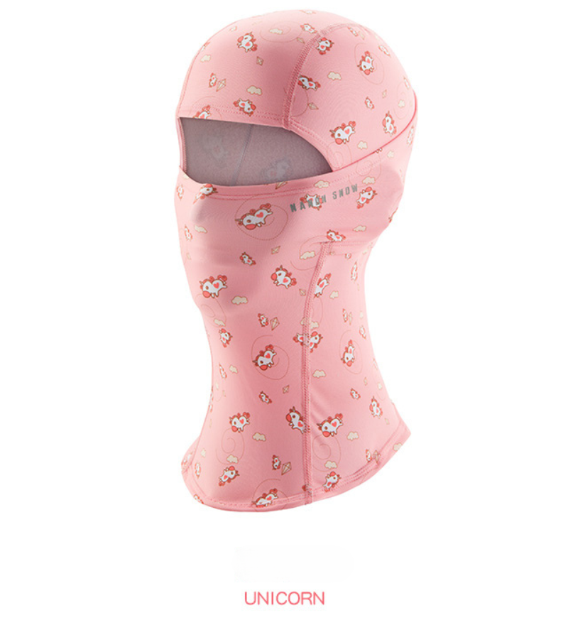 Ski Wear Cartoon Quick-Drying Kids Balaclava Mask