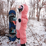 Ski Wear Cartoon Kids One-Piece Ski Suit