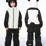 Ski Wear Cartoon Kids One-Piece Ski Suit