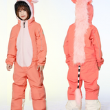 Ski Wear Cartoon Kids One-Piece Ski Suit